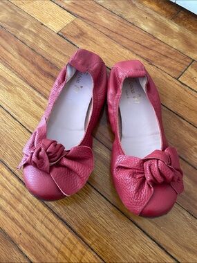 Ferca 81 Leather Knot Ballet Flats